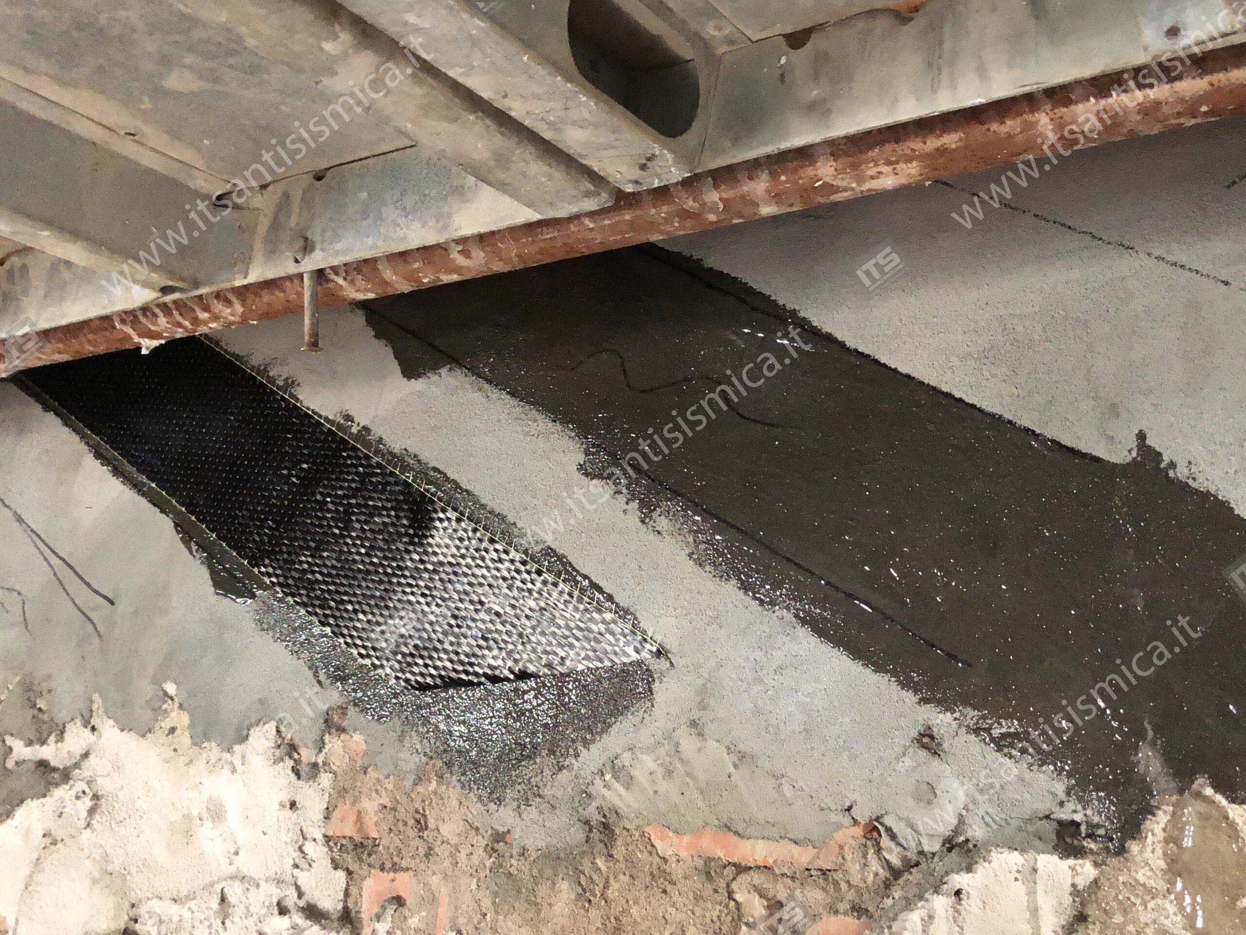 Capannone industriale post-incendio — Pistoia — fotografia di cantiere 9